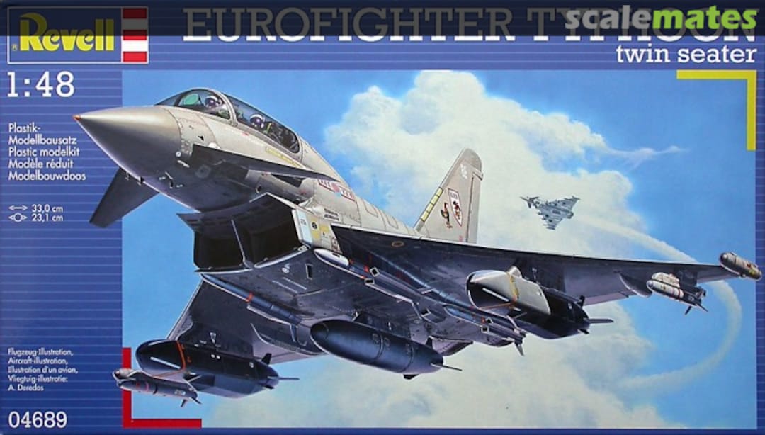 Boxart Eurofighter Typhoon twin seater 04689 Revell