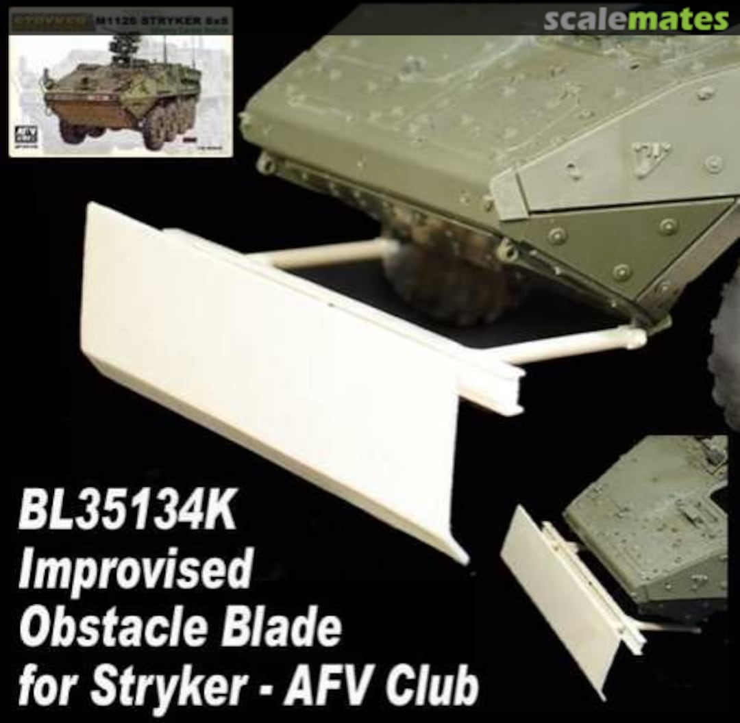 Boxart IMPROVISED OBSTACLE BLADE for Stryker - AFV BL35134K Blast Models