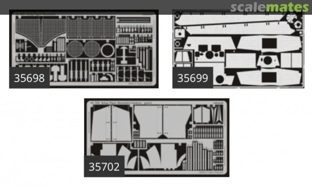 Contents King Tiger Henschel Turret BIG3532 Eduard