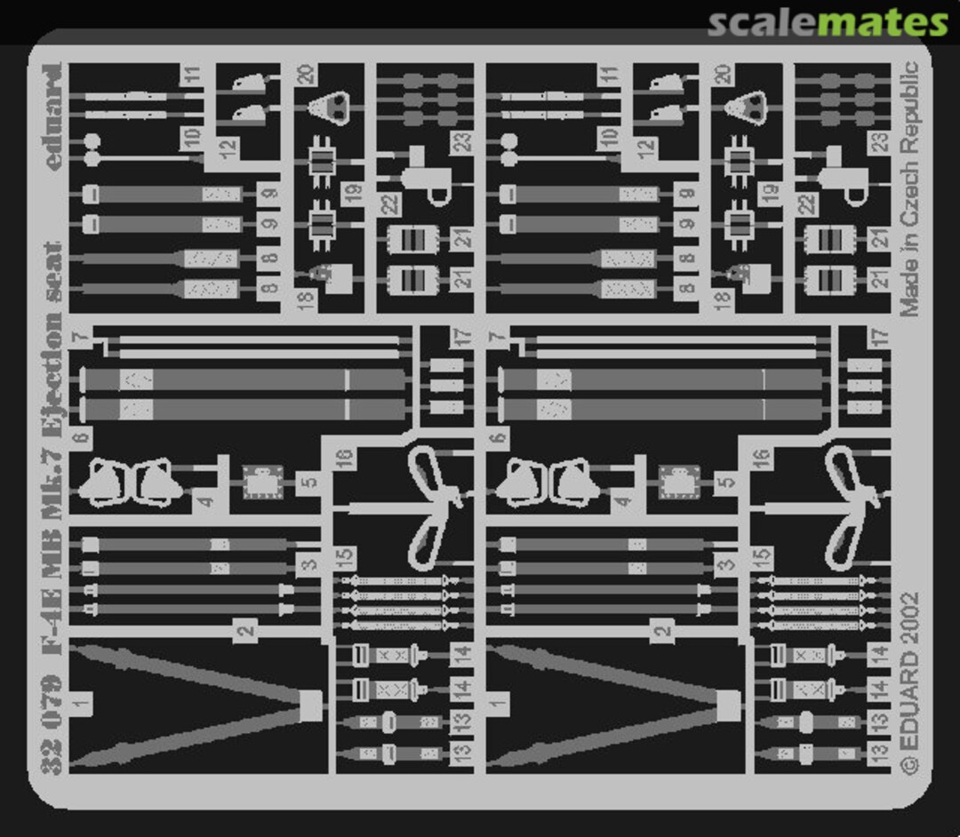Boxart F-4E MB Mk.7 Ejection seat 32079 Eduard
