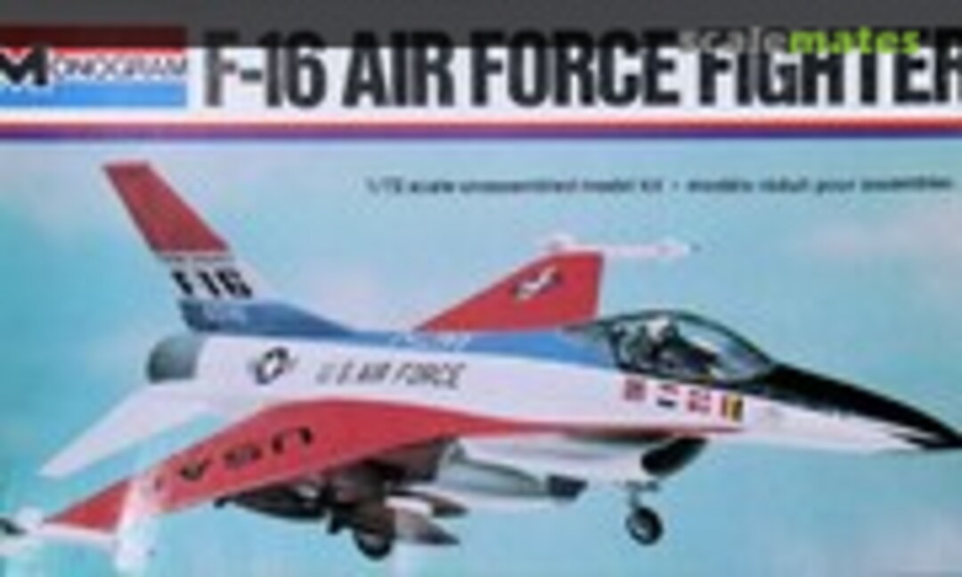 1:72 F-16 Air Force Fighter (Monogram 5200)