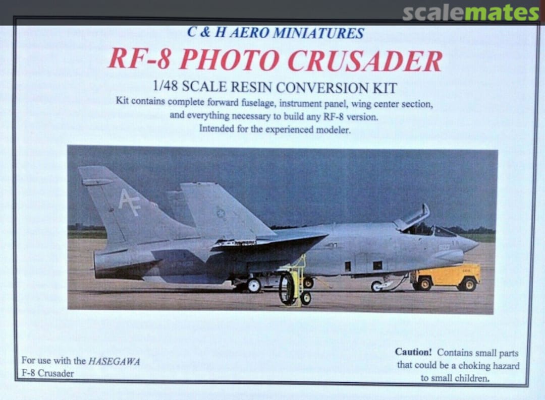 Boxart RF-8 Photo Crusader  C&H Aero Miniatures