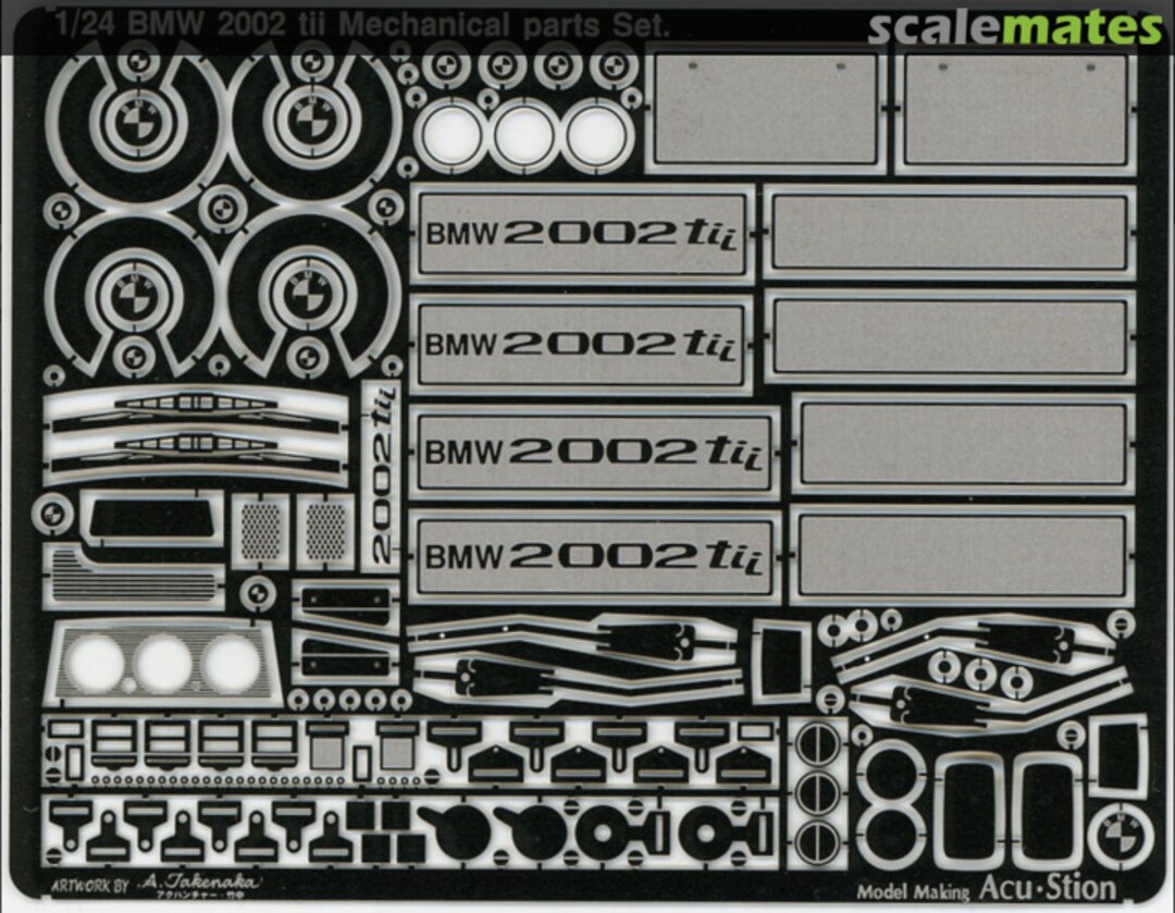 Boxart BMW 2002 tii Mechanical Parts Set ACT-0119 Acu-Stion