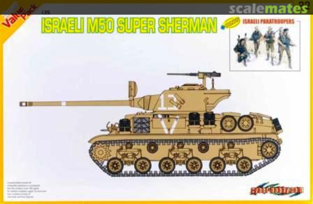 Boxart M50 Super Sherman 9122 Cyber Hobby