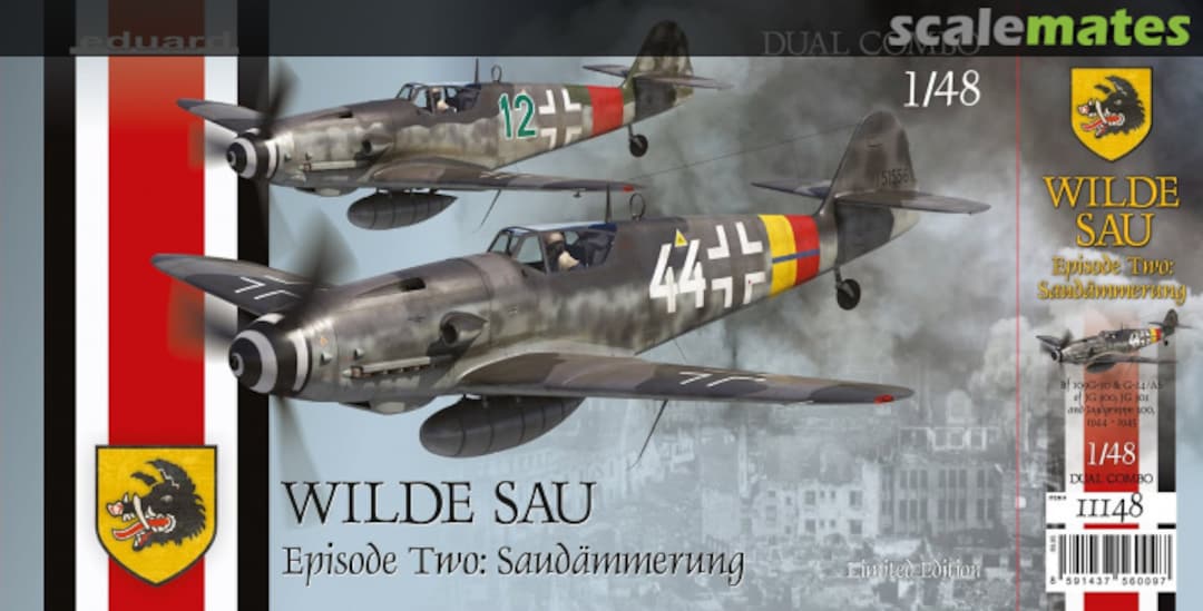 Boxart Wilde Sau Episode Two: Saudämmerung (Bf 109G-10 Erla, G-14/AS) 11148 Eduard