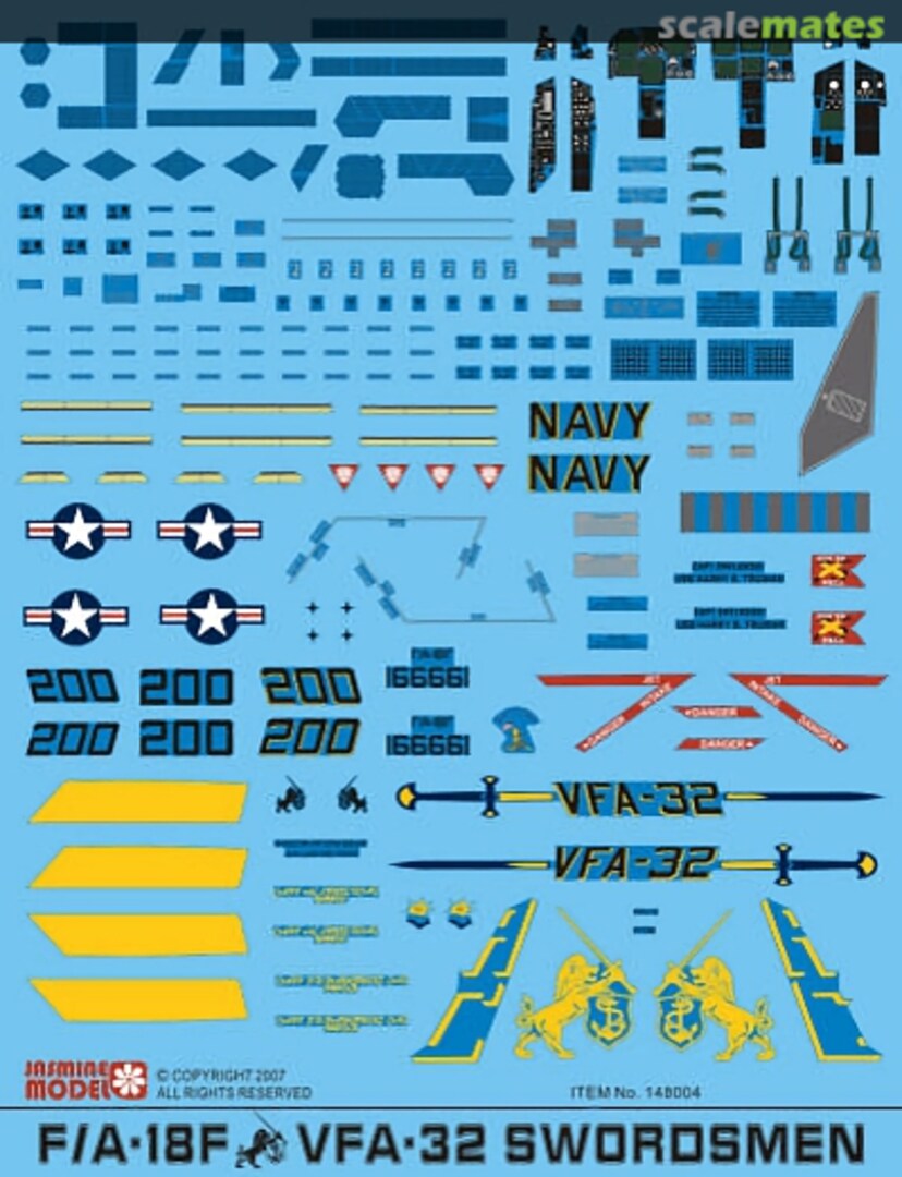 Boxart F/A-18F Super Hornet 148004 Jasmine Model