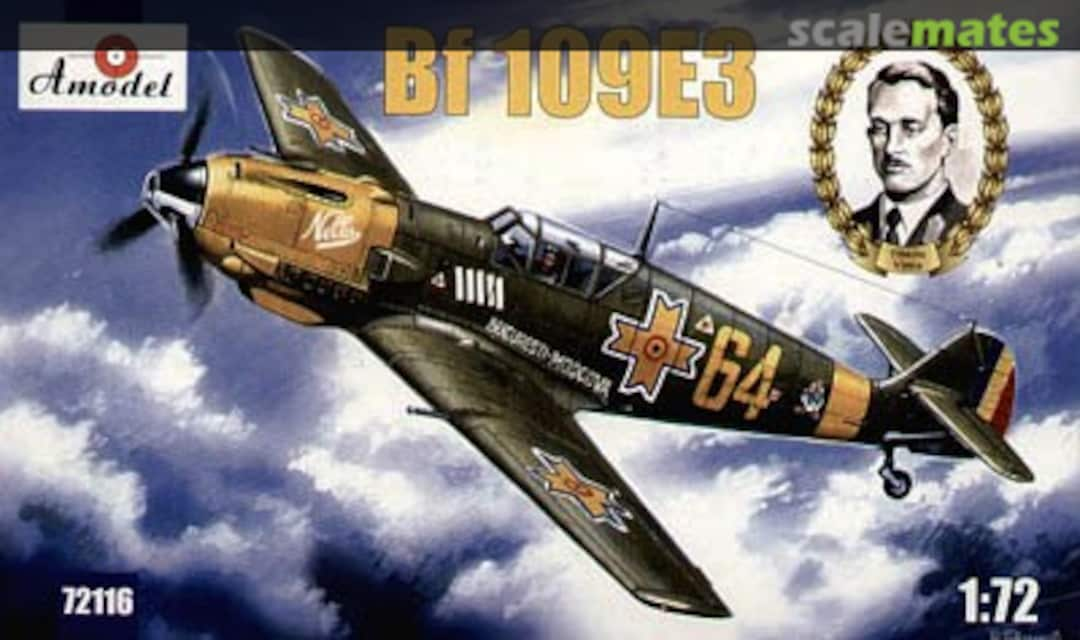 Boxart Bf 109E3 72116 Amodel