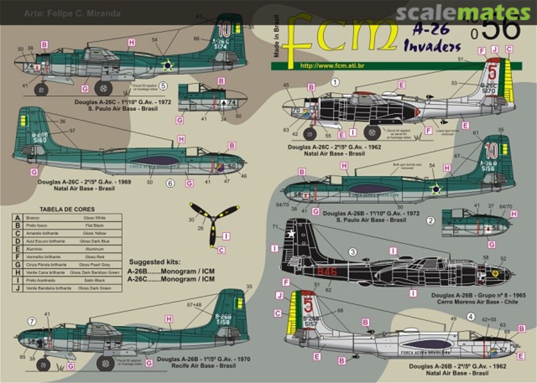 Boxart A-26B/C Invaders 48-056 FCM