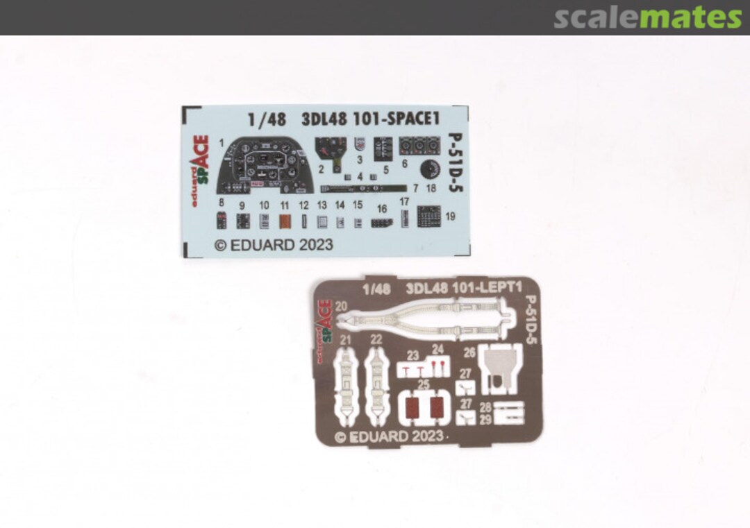 Boxart P-51D-5 3DL48101 Eduard