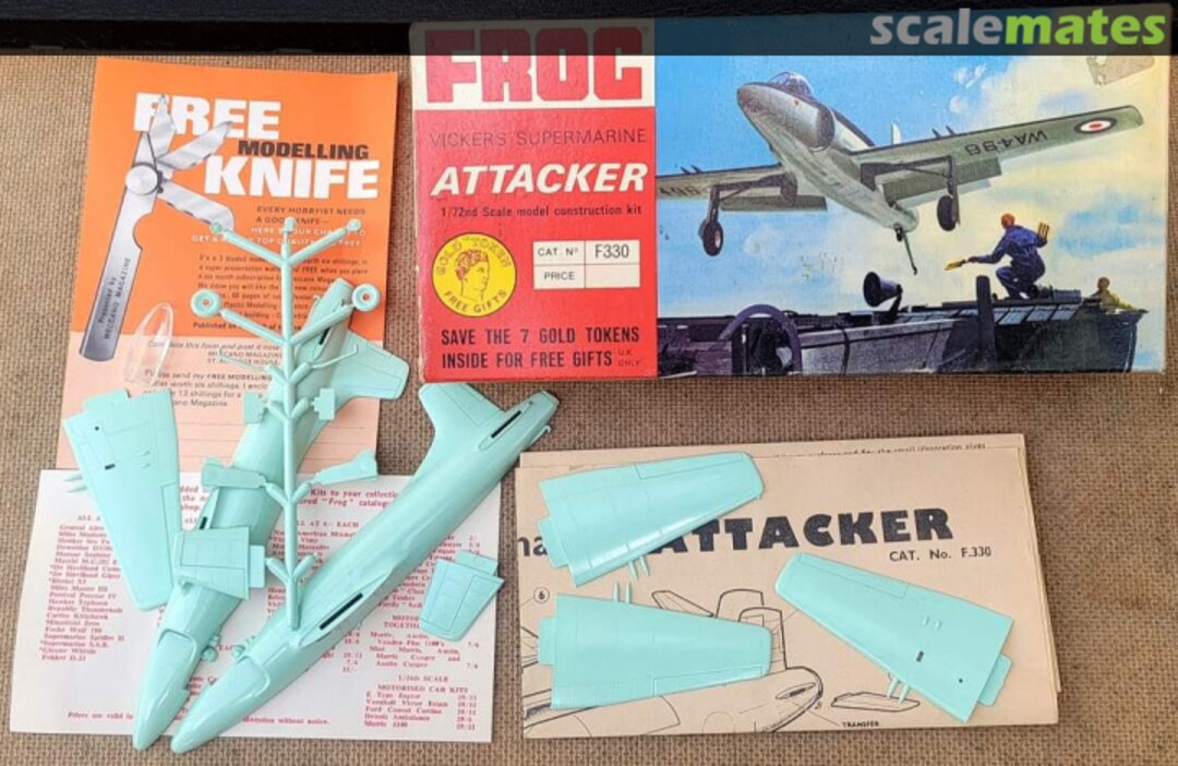 Contents Vickers Supermarine Attacker F330 FROG