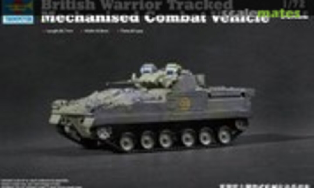 1:72 Warrior Tracked Mechanised Combat Vehicle (Trumpeter 07101)