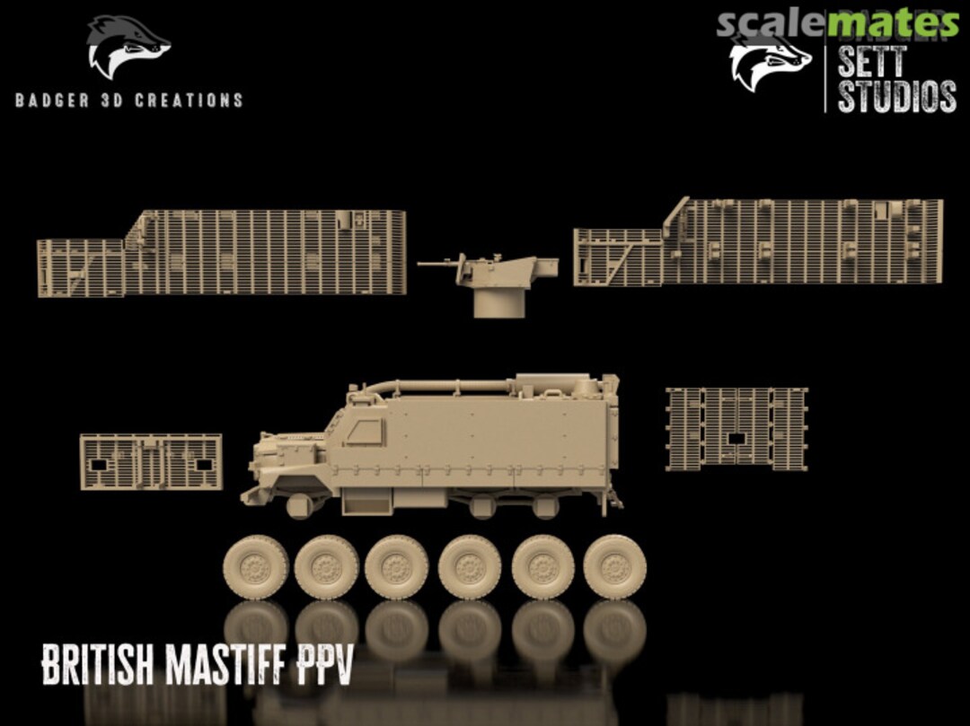 Contents Mastiff PPV  Badger 3D