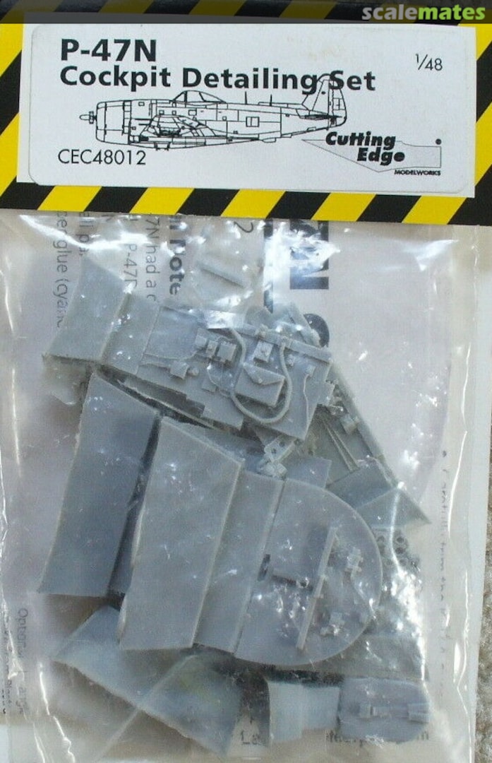 Boxart P-47N Cockpit Detailing Set CEC48012 Cutting Edge Modelworks