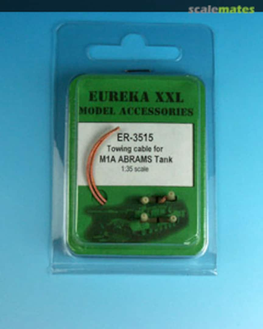 Boxart Towing cable 2x for M1A Abrams Tank ER-3515 Eureka XXL