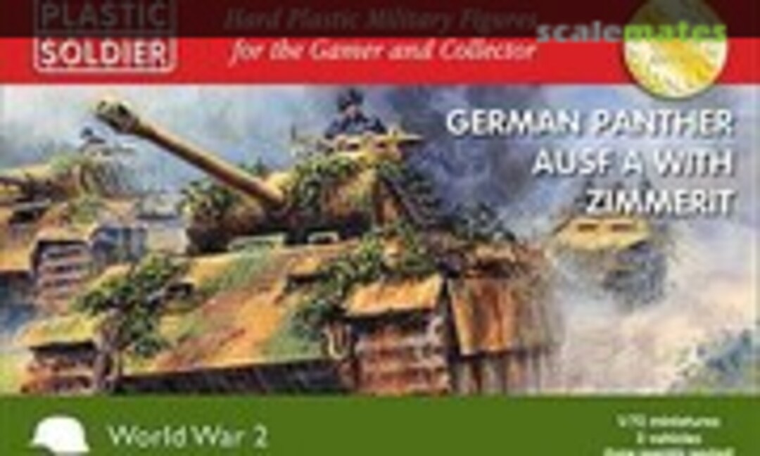 1:72 Panther Ausf A with Zimmerit (Plastic Soldier WW2V20011)