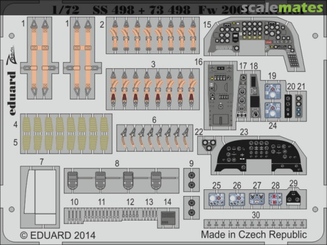 Boxart Fw 200C interior S. A. 73498 Eduard