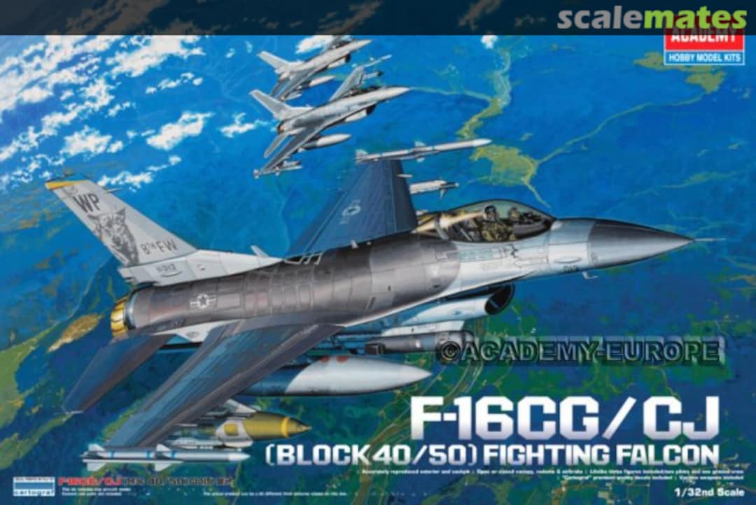 Boxart F-16CG/CJ [Block 40/50] Fighting Falcon 12101 Academy