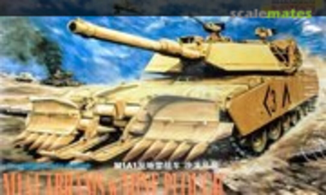 1:35 M1A1 Abrams w/Mine Plough (Shanghai Dragon 3516)