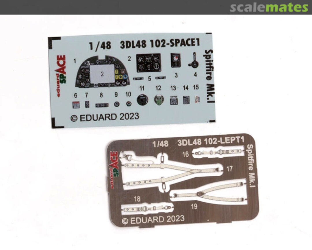 Boxart Spitfire Mk.I 3DL48102 Eduard