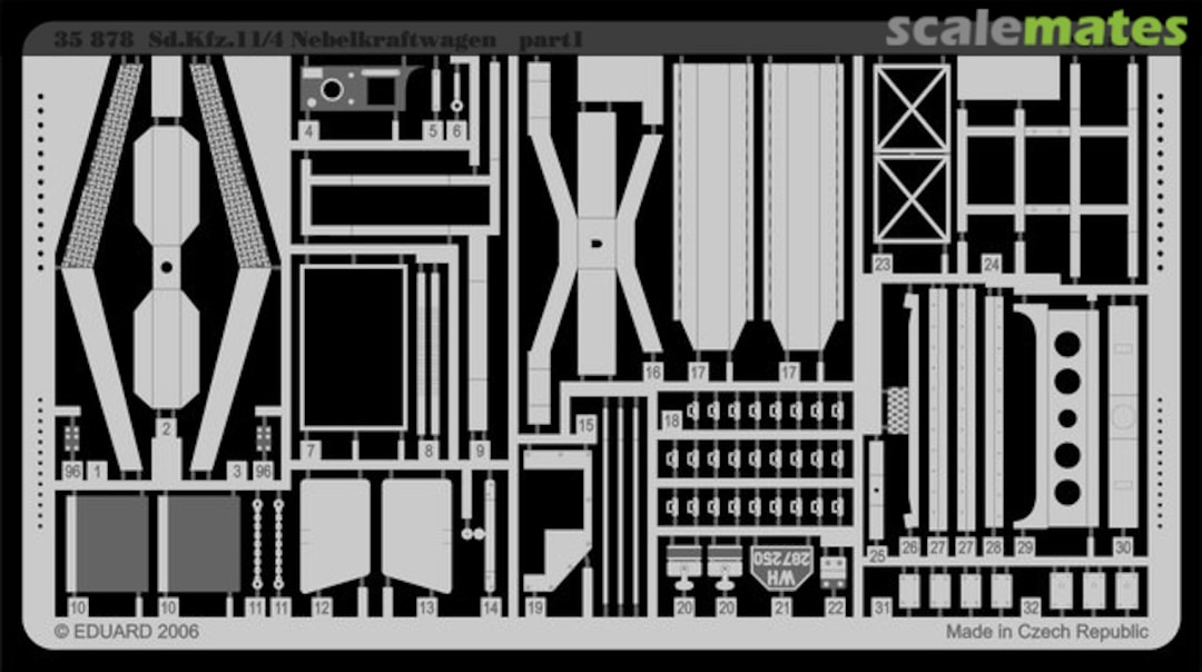 Boxart Sd.Kfz.11/4 Nebelkraftwagen 35878 Eduard
