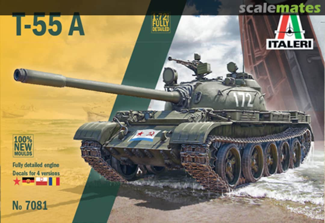 Boxart T-55A 7081 Italeri