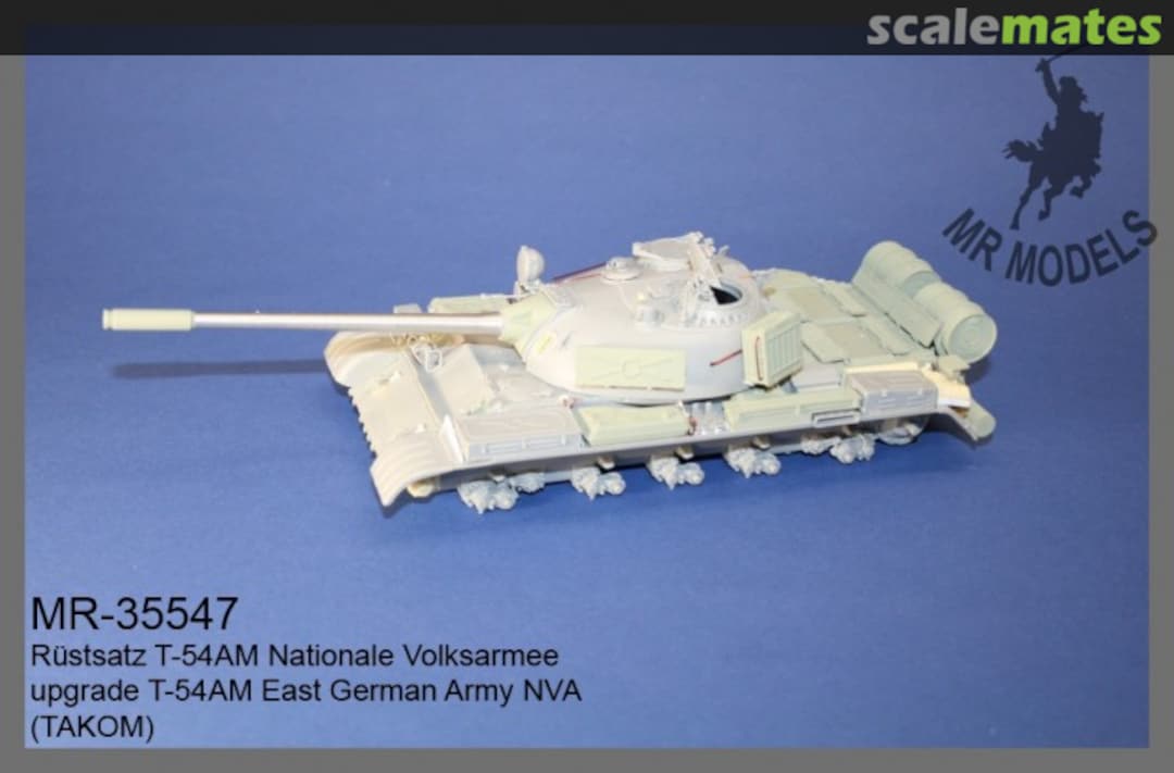 Boxart upgrade T-54AM East German Army NVA MR-35547 MR Modellbau