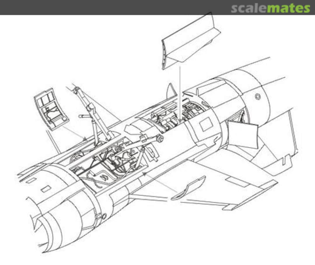 Boxart F-104S/G - Engine set 7070 CMK