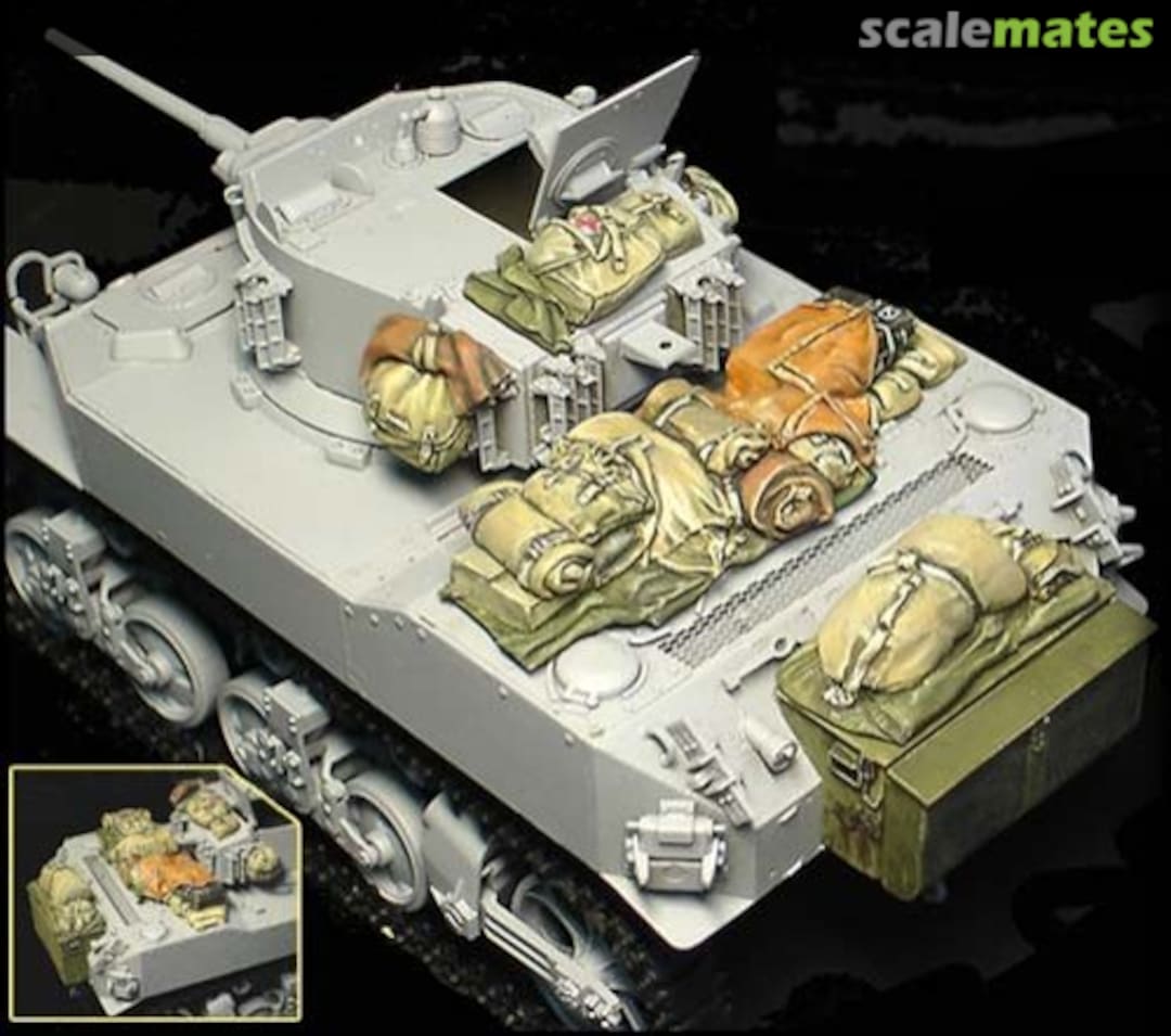 Boxart Stowage for M5A1 STUART - AFV BL35137K Blast Models