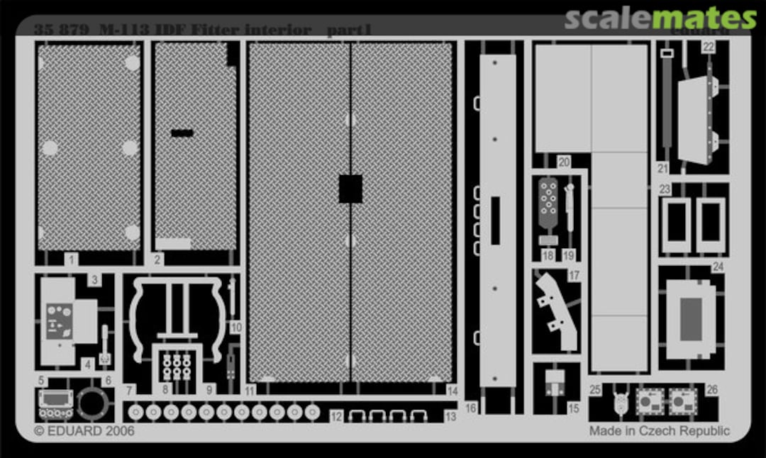 Boxart M113 IDF Fitter Interior 35879 Eduard