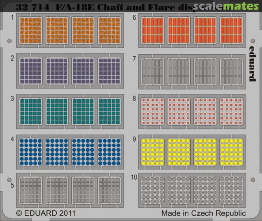 Boxart F/A-18 Chaff and Flare dispensers 32714 Eduard
