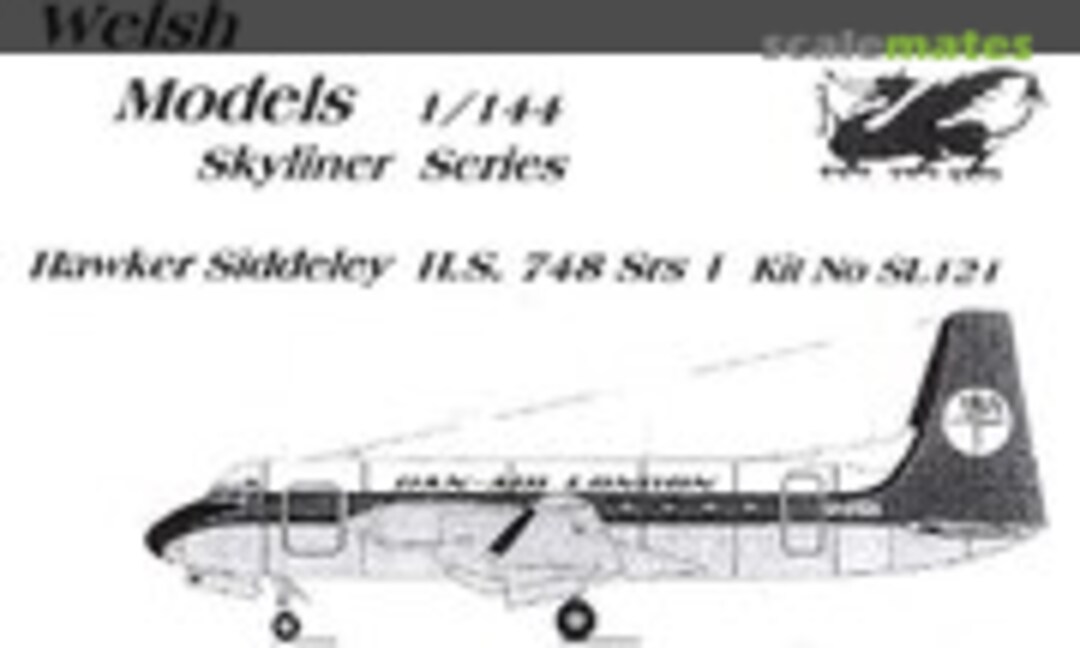 Hawker Siddeley H.S. 748 Srs 1 (Welsh Models SL121)