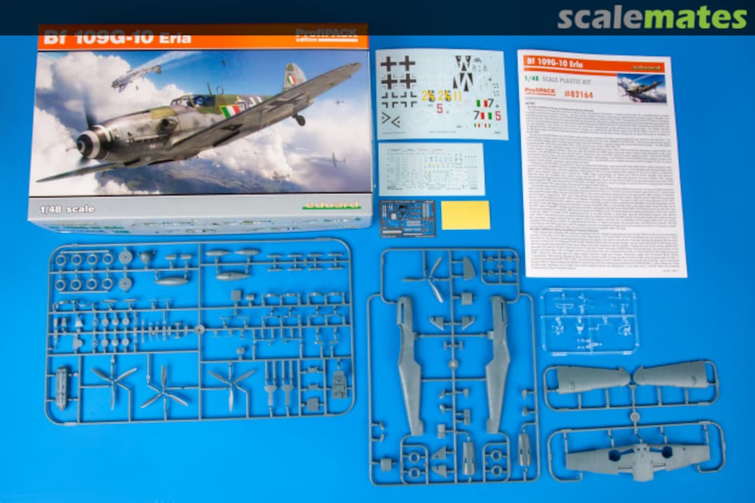 Contents Bf 109G-10 Erla 82164 Eduard