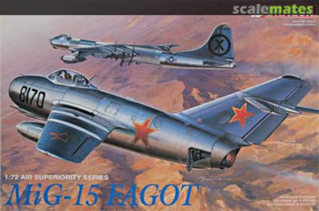 Boxart Mikoyan MiG-15 FAGOT 2510 Dragon