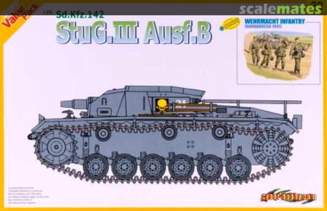 Boxart StuG.III Ausf.B 9132 Cyber Hobby