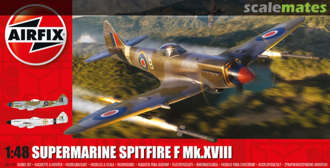 Boxart Supermarine Spitfire F Mk.XVIII A05140 Airfix