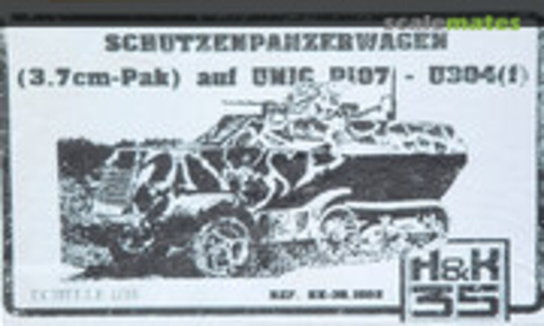 1:35 Schutzenpanzerwagen (3.7cm-Pak) auf Unic P107 - U304(f) (H&amp;K 35 HK-35.1503)