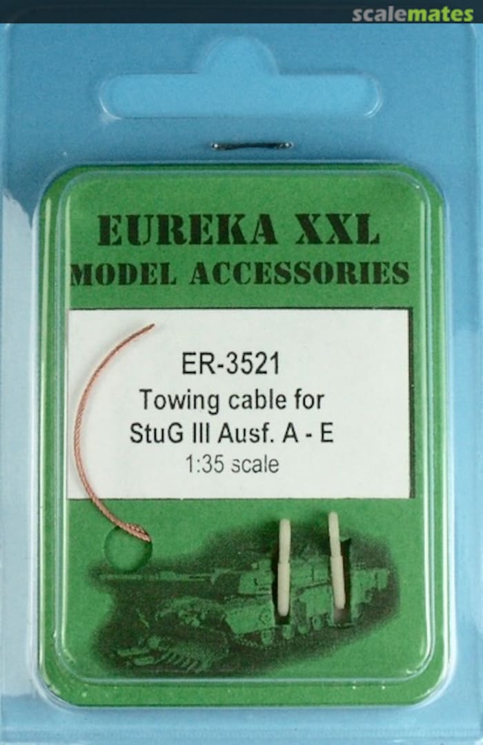 Boxart Towing cable for StuG-III Ausf. A-E ER-3521 Eureka XXL