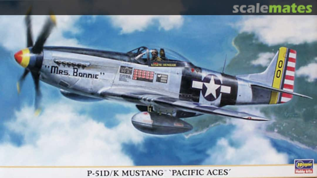 Boxart P-51D/K Mustang `Pacific Aces´ 09503 Hasegawa