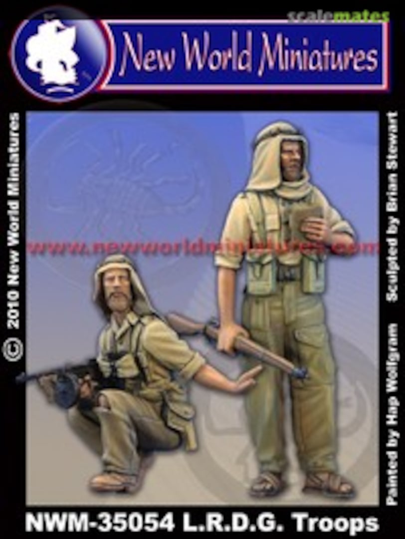 Boxart L.R.D.G. Troops NWM-35054 New World Miniatures