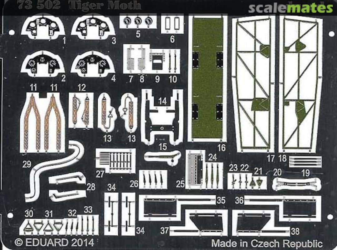 Boxart Tiger Moth 73502 Eduard