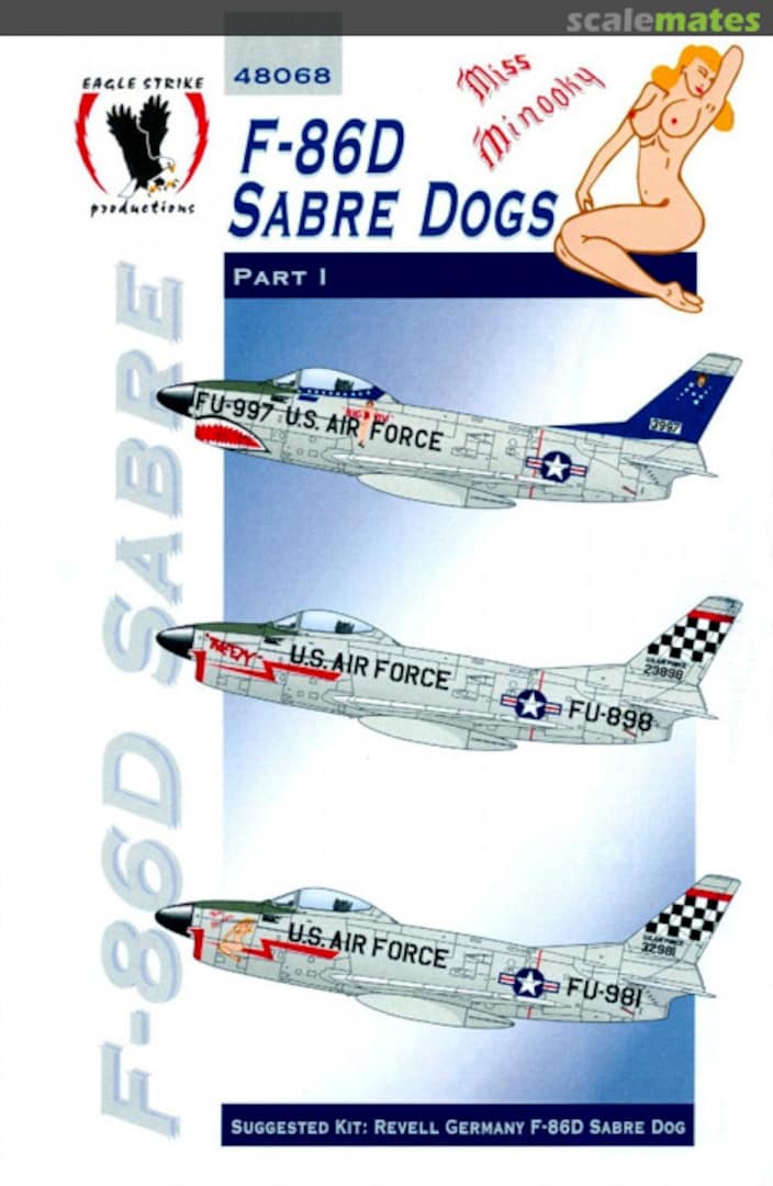 Boxart F-86D Sabre Dogs 48068 Eagle Strike Productions