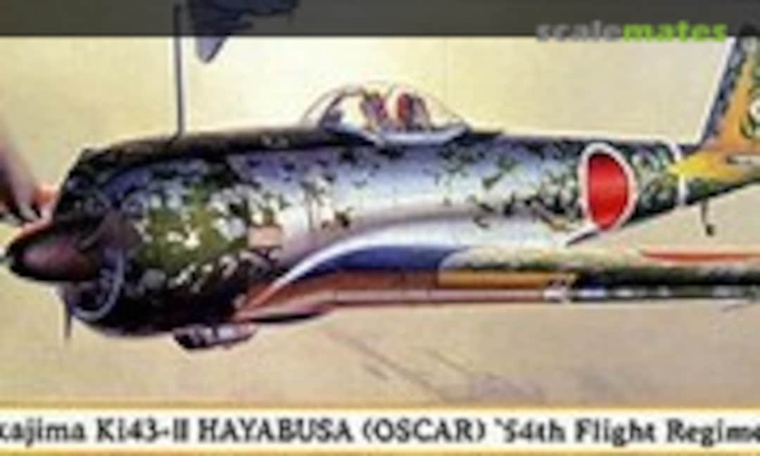 1:72 Nakajima Ki43-II Hayabusa (Oscar) '54th Flight Regiment' (Hasegawa 00608)