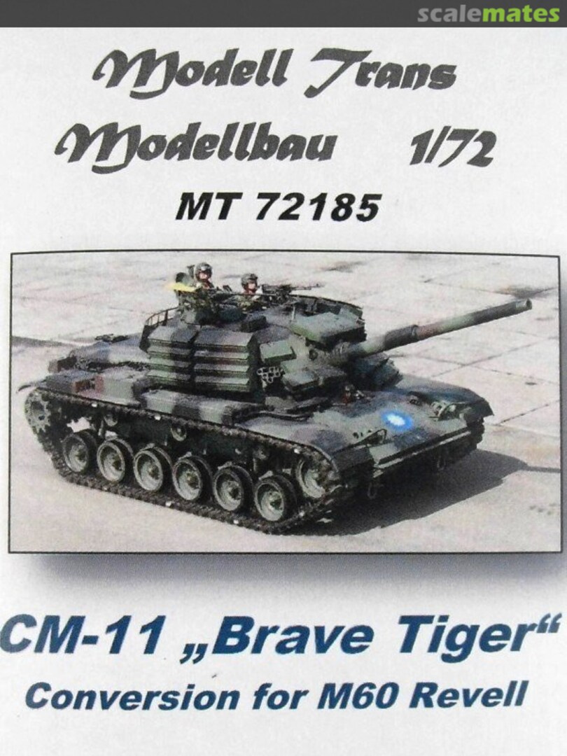 Boxart CM-11 "Brave Tiger" MT72185 Modell Trans Modellbau