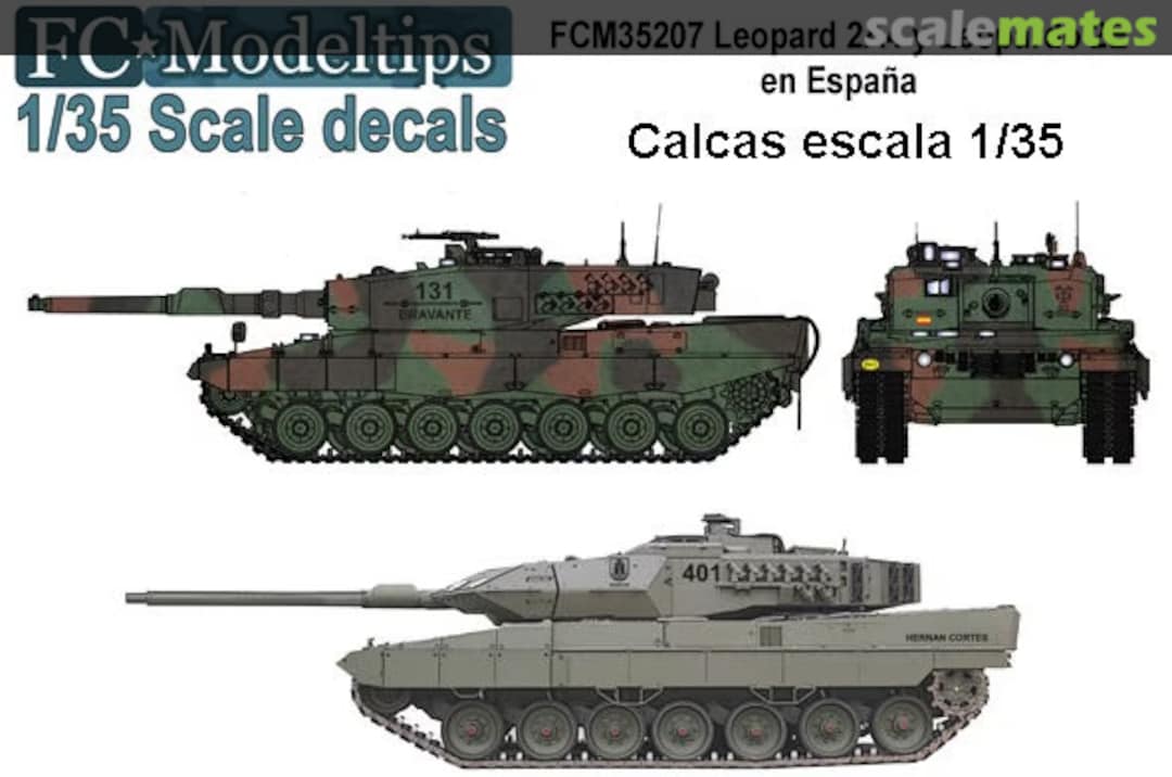 Contents Leopard 2A4 & Leopard 2E in Spain 35207 FC Modeltips