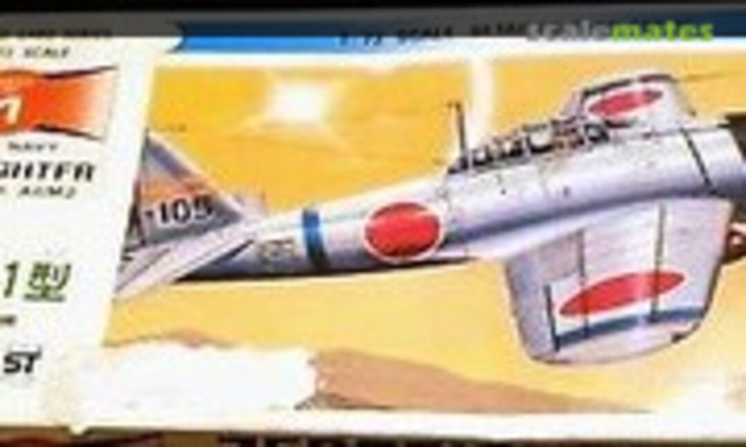 1:72 Mitsubishi A6M2 Zerofighter (Aoshima 201-200)