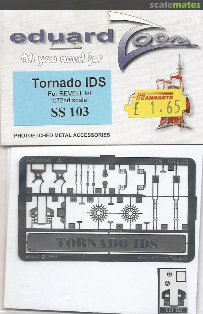 Boxart Tornado IDS/GR Mk.1 SS103 Eduard