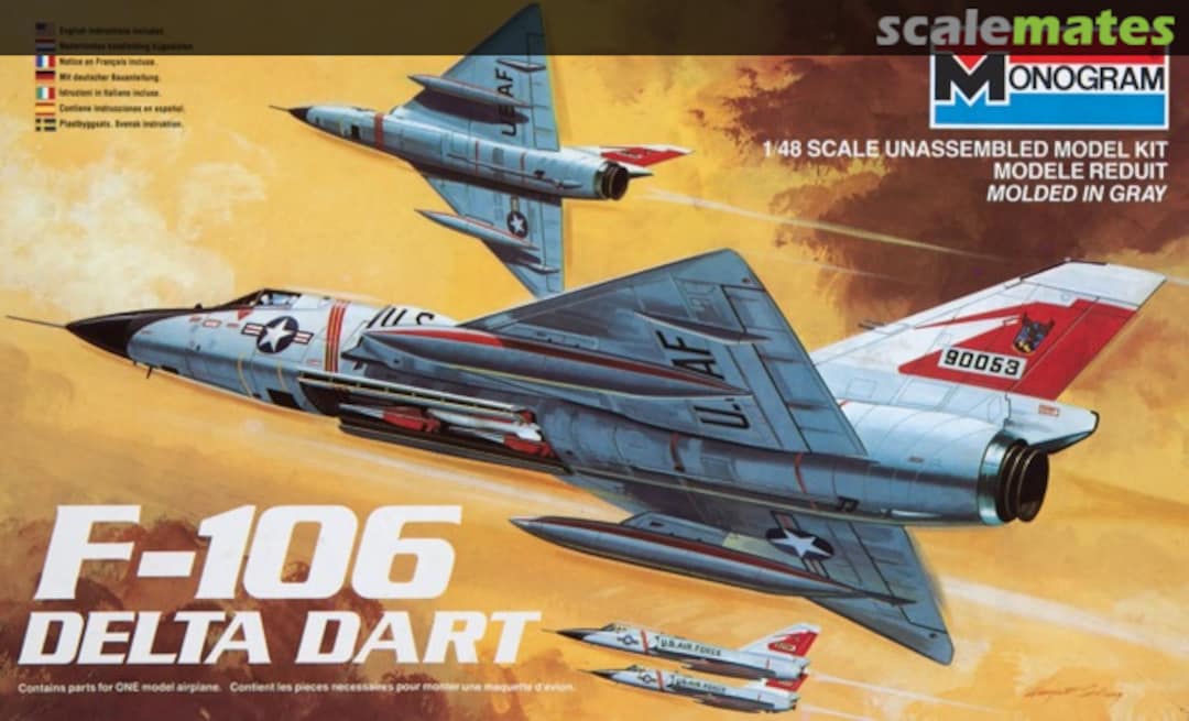 Boxart F-106 Delta Dart 5809 Monogram