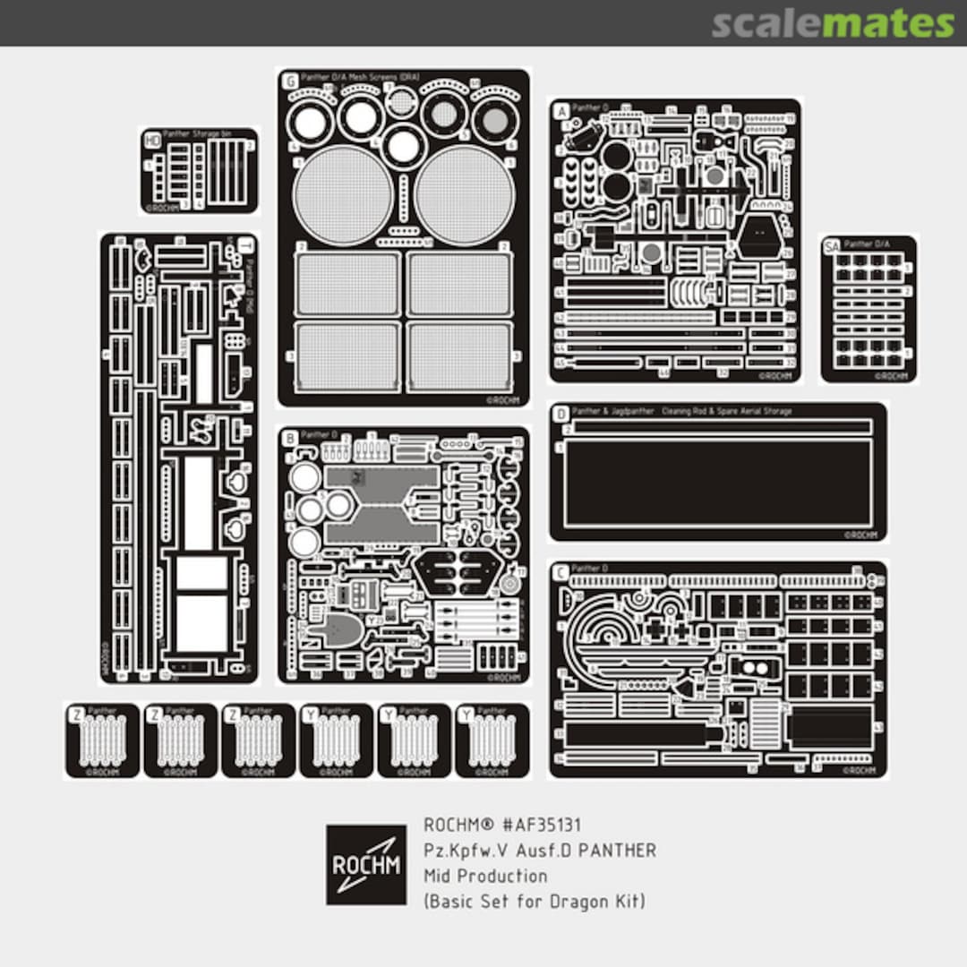 Boxart Panther Ausf. D AF35131 Rochm