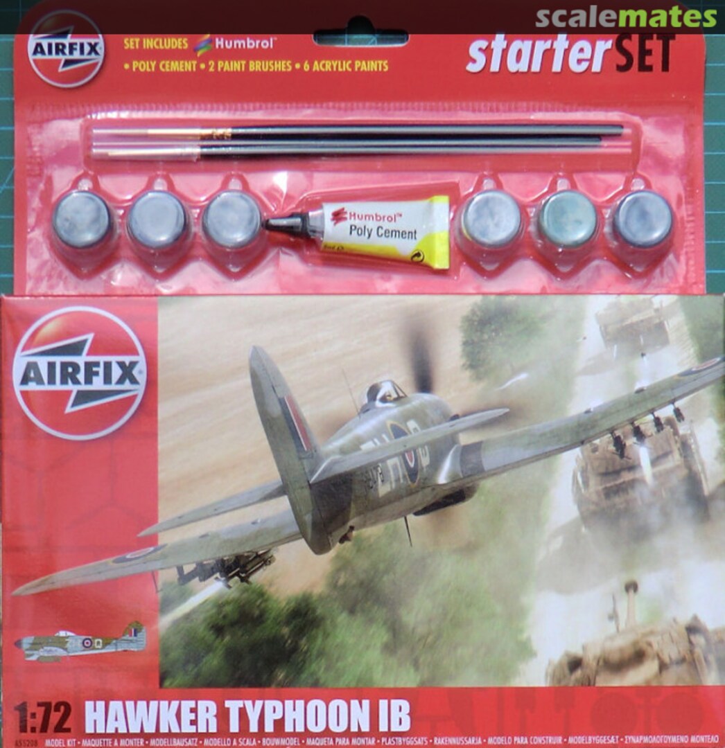 Boxart Hawker Typhoon IB A55208 Airfix