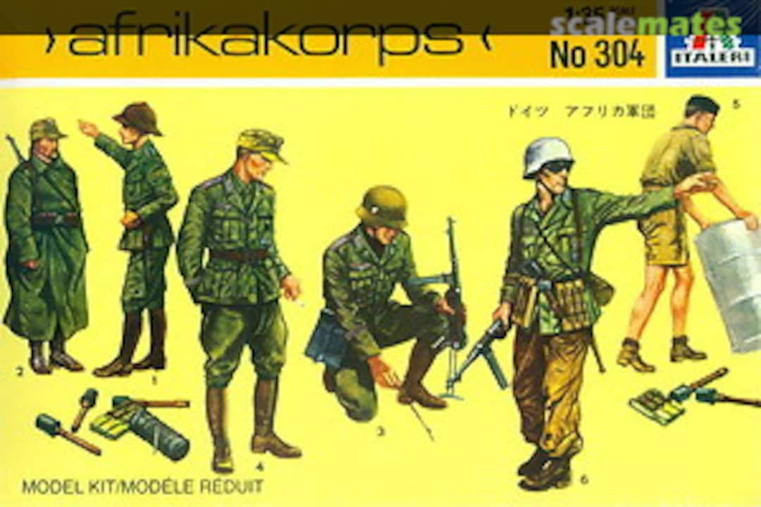 Boxart Afrikakorps 304 Italeri